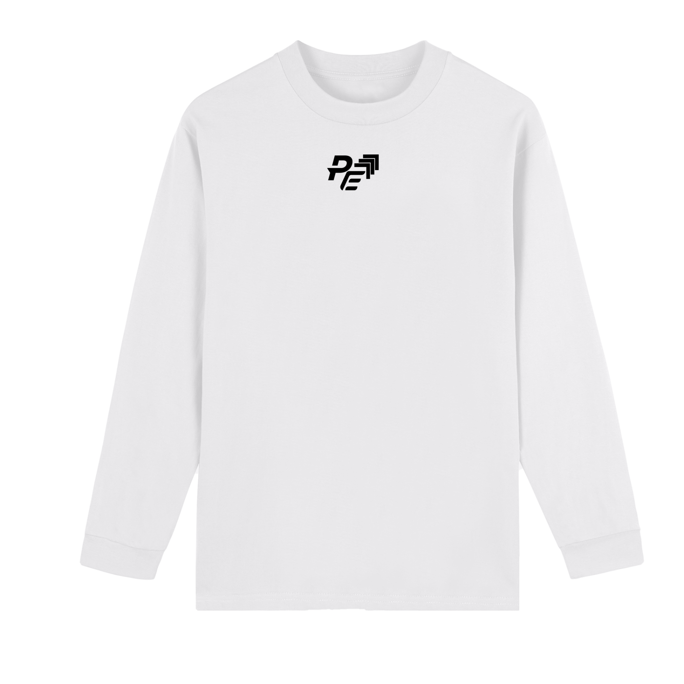 Crew Neck Drop Shoulder Long Sleeve Shirt