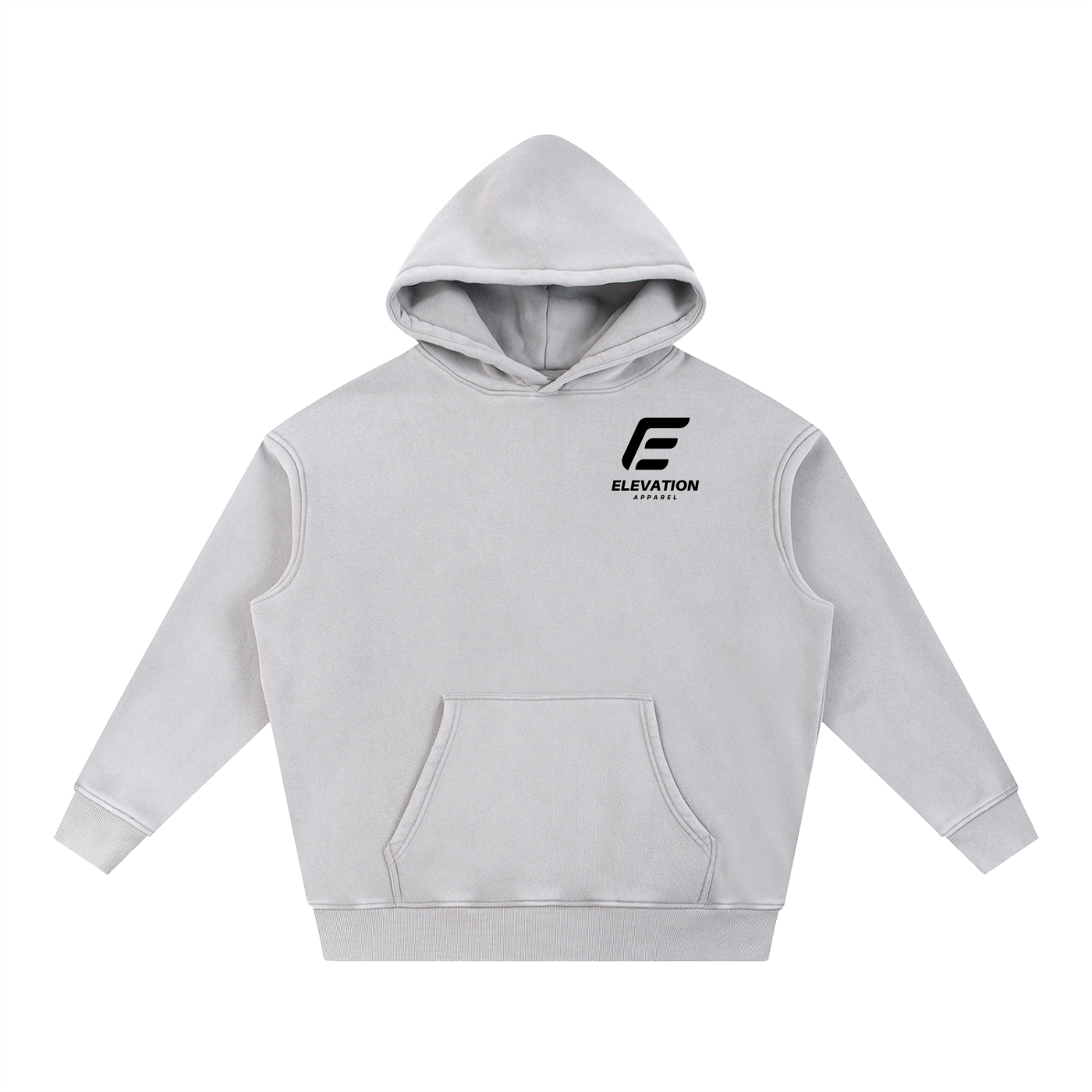 Snow Wash Fleece Oversize Hoodie