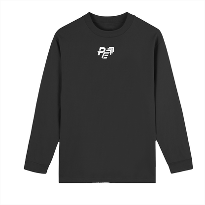 Crew Neck Drop Shoulder Long Sleeve Shirt