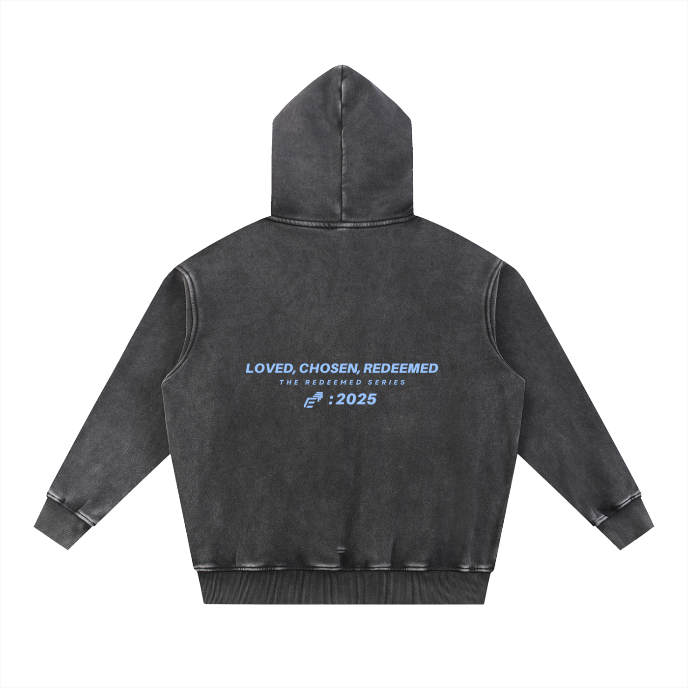 Snow Wash Fleece Oversize Hoodie