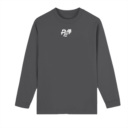 Crew Neck Drop Shoulder Long Sleeve Shirt