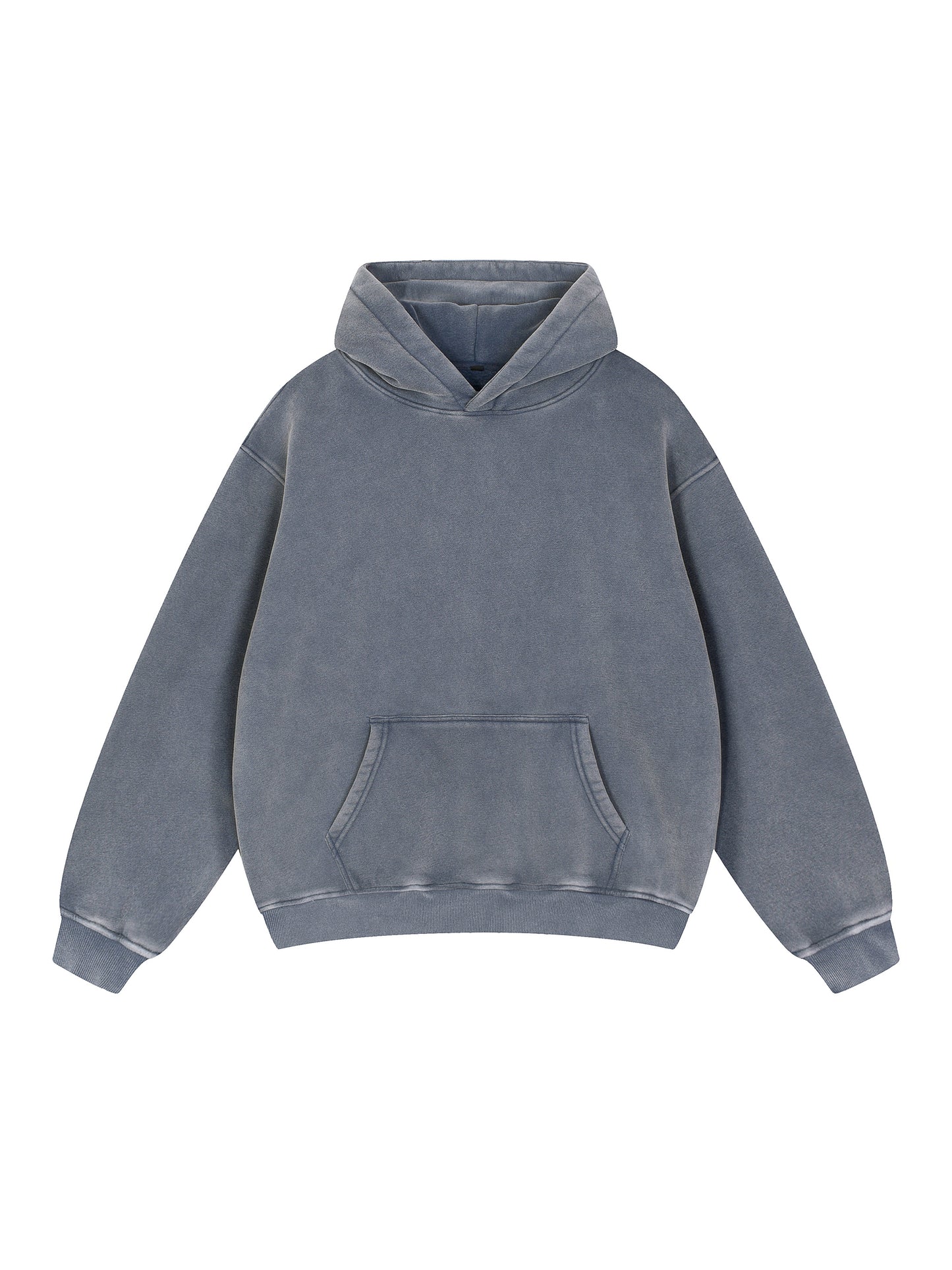 Snow Wash Fleece Oversize Hoodie